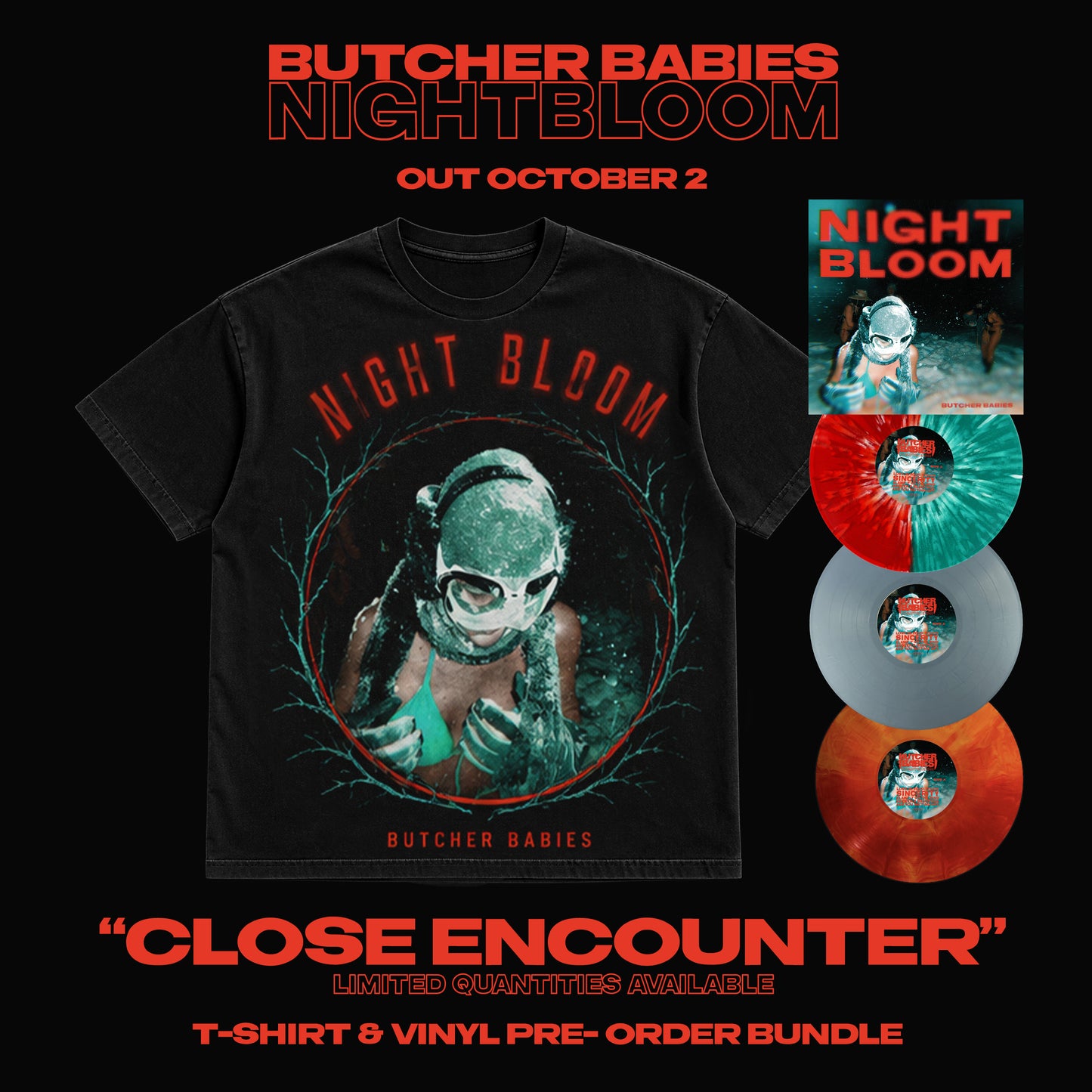 "CLOSE ENCOUNTER" BUNDLE - BUTCHER BABIES - NIGHTBLOOM