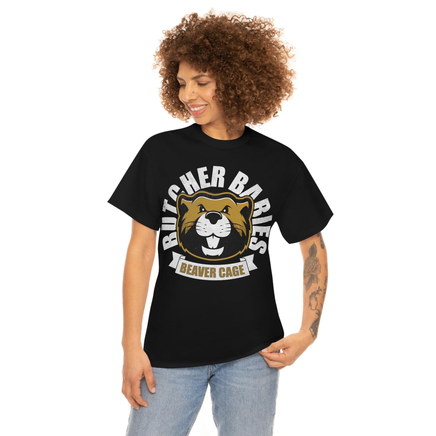 BEAVER CAGE University Tee