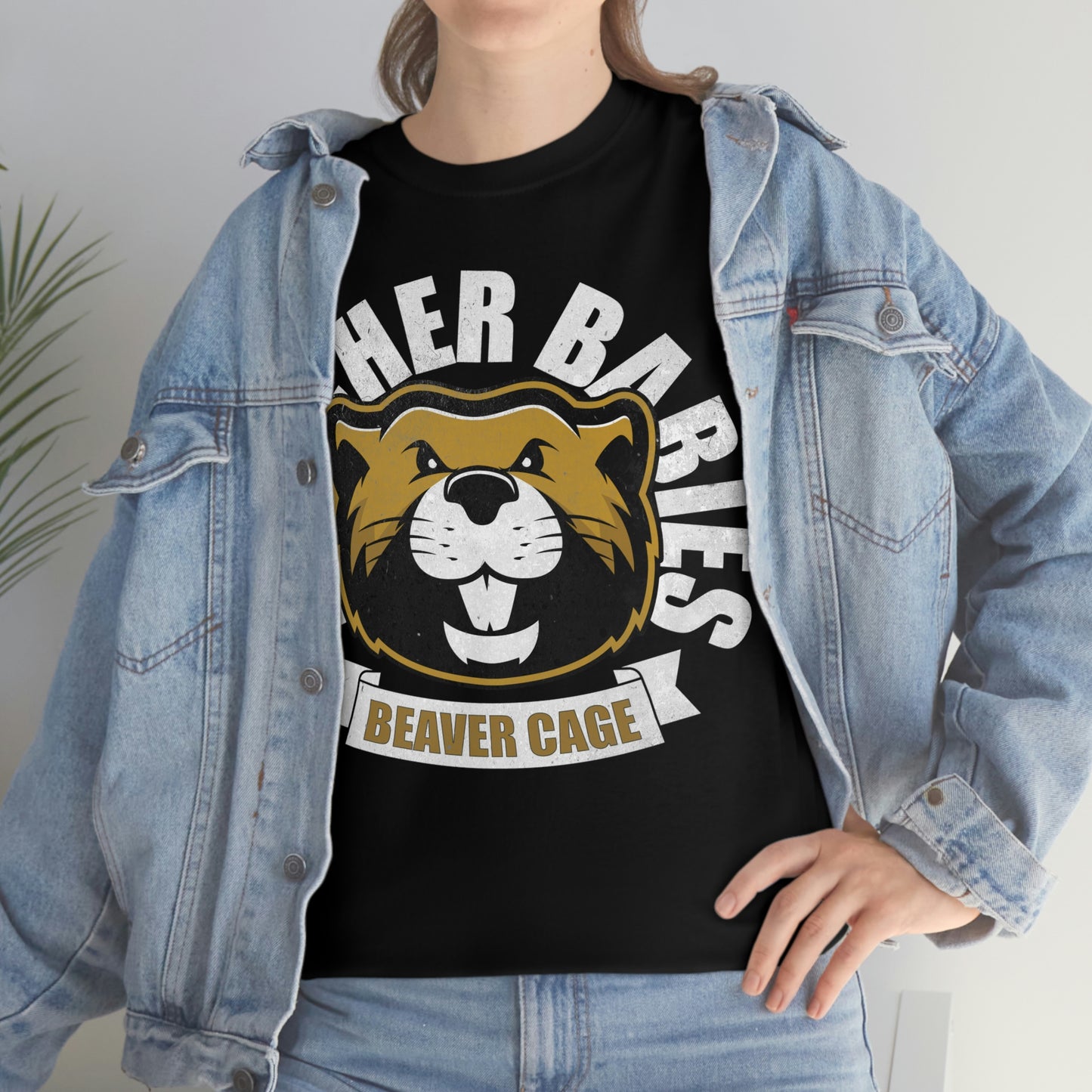 BEAVER CAGE University Tee