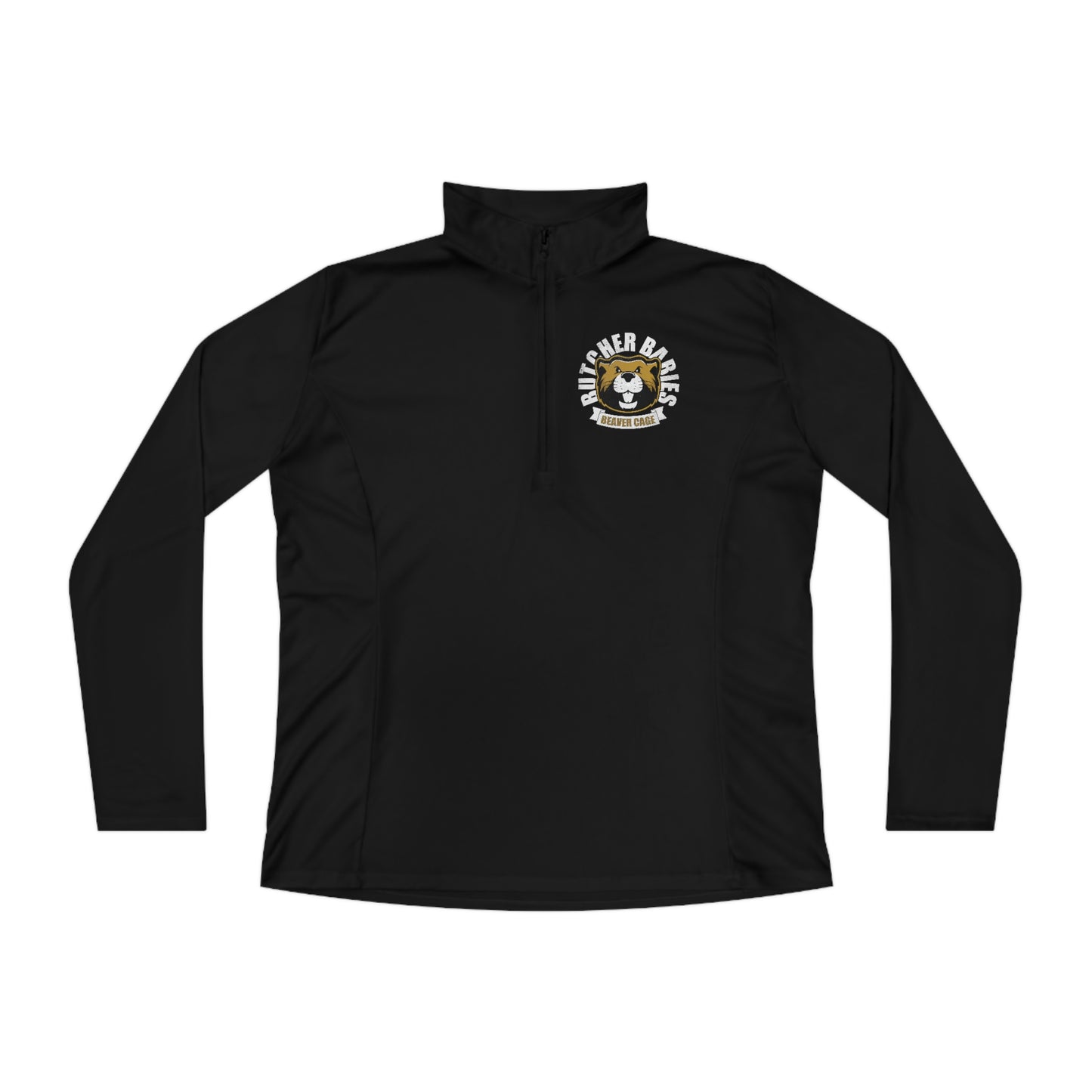 BEAVER CAGE University Ladies Quarter-Zip Pullover